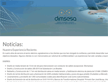 Tablet Screenshot of dimsesa.com